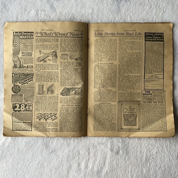 vintage 100 Year Old Newspaper “The Pathfinder” Newspaper March 5, 1927 - Picture 8 of 10